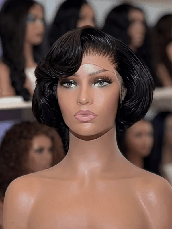 Corporate Bob Bounce Closure Wig