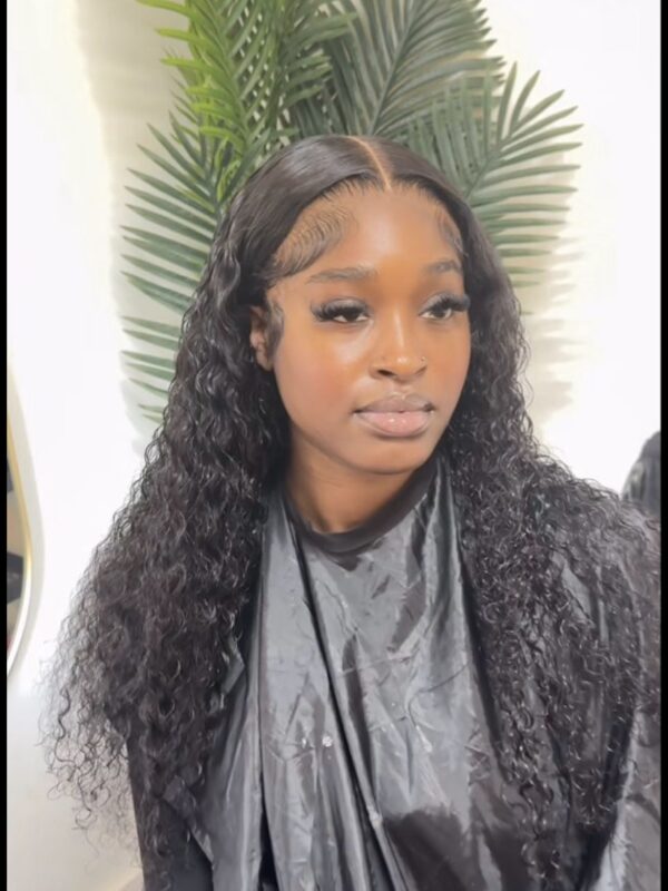 20” Frontal curly wig